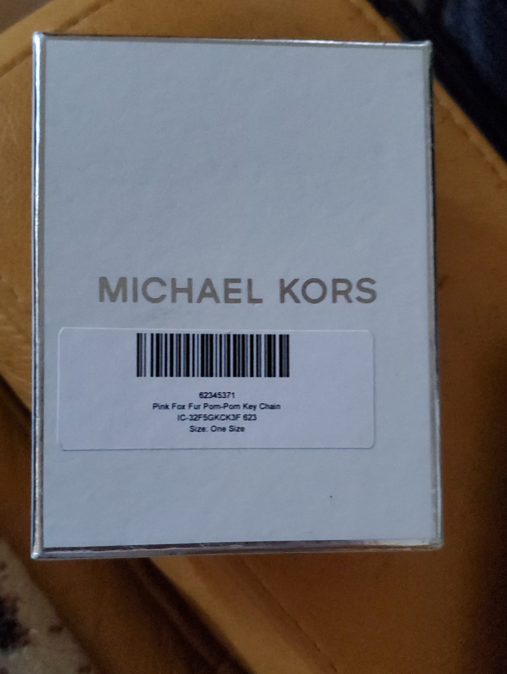 MK Key Chain Pom Pom